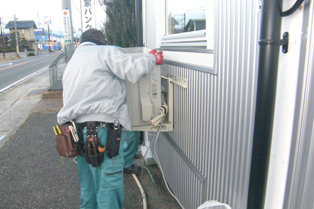 〇〇様邸エアコン工事